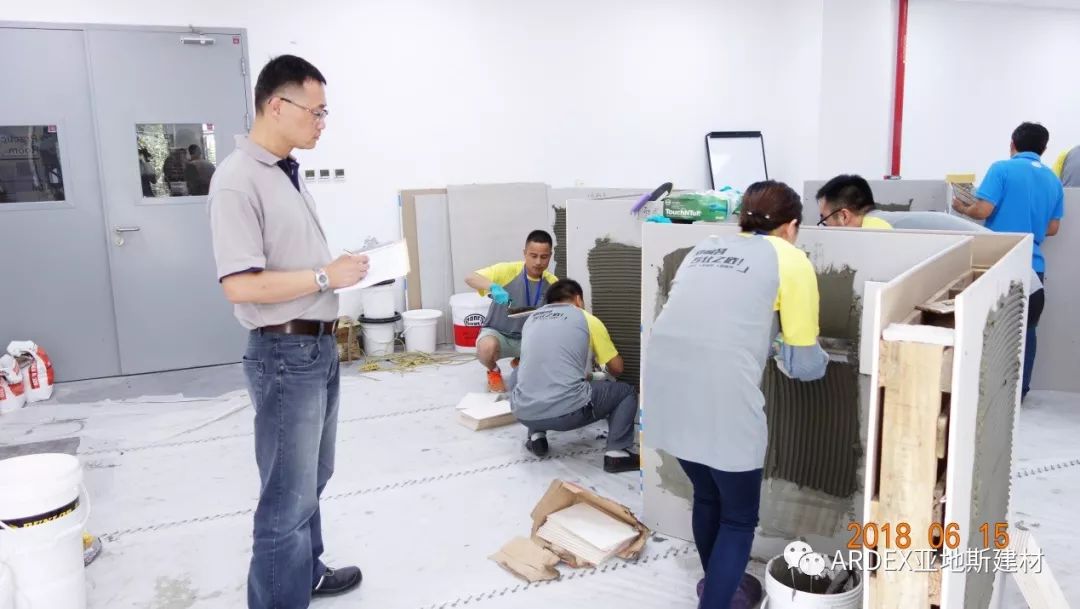 【TCT認(rèn)證 】亞地斯舉辦第六期全國裝飾鑲貼工職業(yè)技能培訓(xùn)